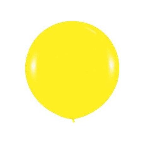 Globo balon amarillo fashion solido 1ud sempertex