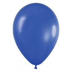 Globo azul metal r-5 100 uds sempertex