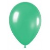 Globo latex solido verde r-5 12.5cm 100 uds sempertex