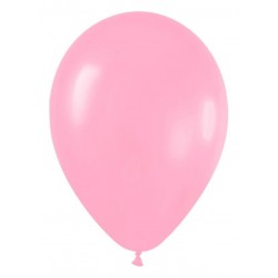 Globo rosa R9 225 cm fashion solido latex 50 unid Sempertex