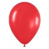 Globo rojo R9 22,5 cm fashion solido latex 50 unid Sempertex