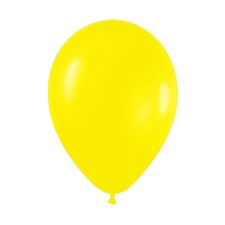Globo amarillo R9 225 cm fashion solido latex 50 Sempertex