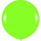Globo verde lima latex 36 86 cm unidad