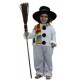 Disfraz muñeco de nieve infantil talla 5-6 años