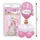 Kit es una niña baby shower o bautizo personalizab