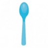 Cucharillas azules plastico niño barato 10 unidade