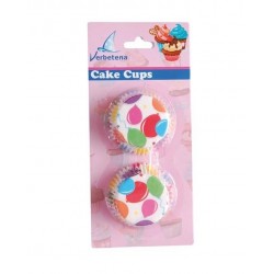 Moldes para cup cakes magdalenas globos fiesta