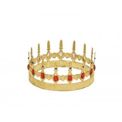 Corona rey mago medieval metalica profesional 2435