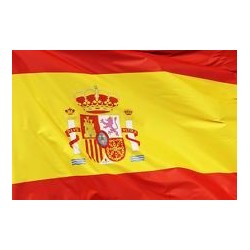 Bandera espana 60x90 con escudo