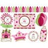 Kit decoracion niña baby shower little princess