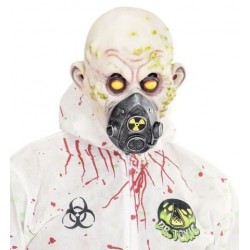 Mascara biohazard zombie radioactivo anti gas