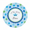Platos 27 cm es un niño little prince baby shower