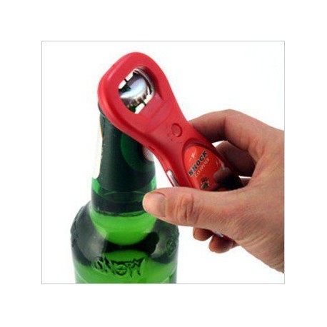 Abrelatas abrebotellas descarga electrica