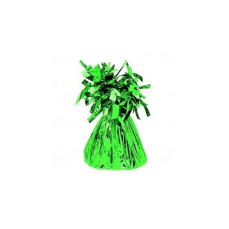 Peso para globos de helio verde