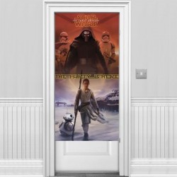 Decoracion pared puerta star wars