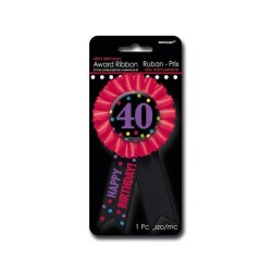 Broche 40 cumpleanos condecoracion chapa