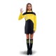 Disfraz blana talla m-l uniforme comando star trek