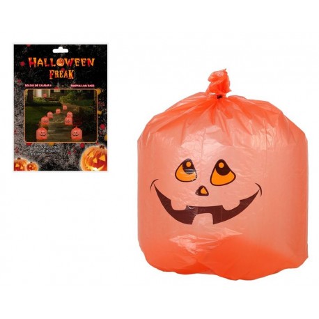 Bolsas de basura calabazas 61 x 76 cm 10 unidades