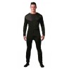 Malla negra hombre talla unica m-l spandex mono