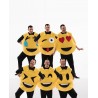 Disfraz emoticono caras personalizable adulto