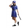 Disfraz policia chica para hombre talla m-l adulto