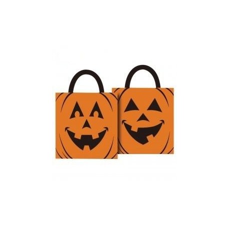 Bolsa calabaza 38 x 35 cm halloween