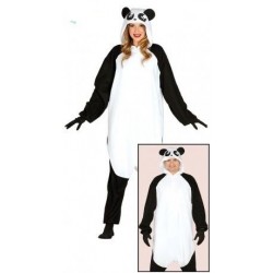 Disfraz oso panda pijama talla L 42 44 adulto unisex