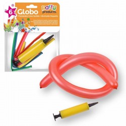 Globo para modelar colores 100 cm 12 unid hincha