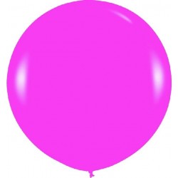 Globo gigante fucsia fashion solido R36 90 cm unidad