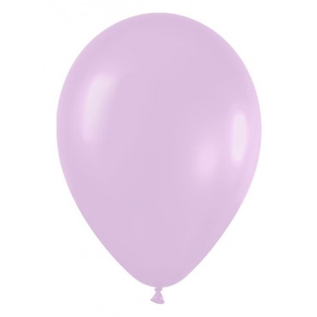 Globo lila satinado r5 125 cm 100 unidades latex