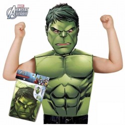 Camiseta con mascara hulk talla 3 a 6 anos