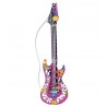 Guitarra hinchable hippie de 105 cm