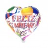 Globo feliz cumpleaños 46 cm 18 globos