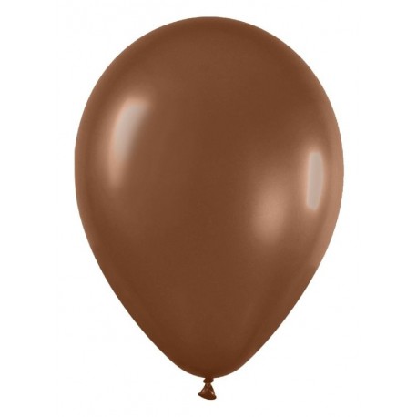 Globo marron fashion solido r 5 50 uds sempertex