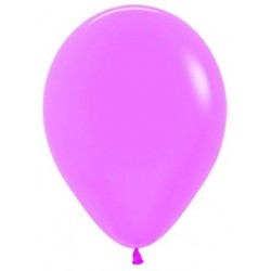 Globo magenta neon r-12 30cm 50uds sempertex