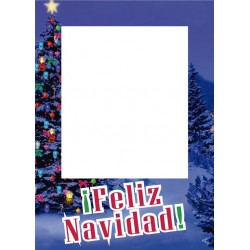 Marco photocall feliz navidad