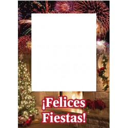 Marco photocall felices fiestas