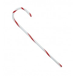 Baston de caramelo 82 cm rojo y blanco