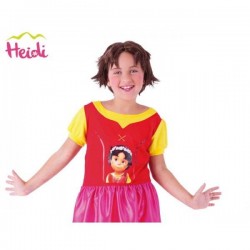 Peluca heidi infantil