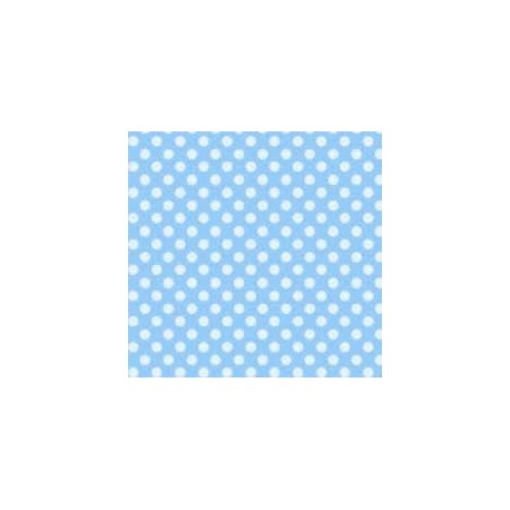 Papel de regalo azul de lunares 762x1524 cm