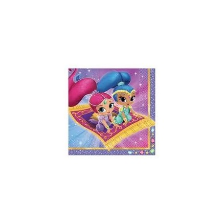 Servilletas shimmer 38 shine 16 uds 33x33 cm