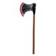 Hacha sangrienta 62 cm para halloween