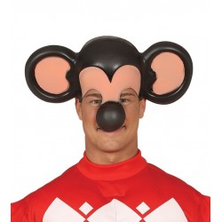 Media careta raton similar a mickey mouse