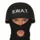 Casco s.w.a.t negro para adulto swat