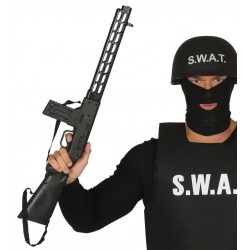 Rifle de asalto de los swat de 69 cm juguete plastico