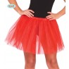 Tutu rojo para mujer 40 cm