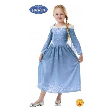 Disfraz elsa adventures classic para nina talla 7 8 anos