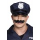 Bigote policia o super mario bros negro