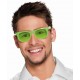 Gafas verdes neon cristal verde similar pasta