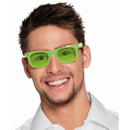 Gafas verdes neon cristal verde baratas similar pasta